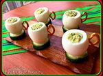 Яйца, фаршированные крабовыми палочками