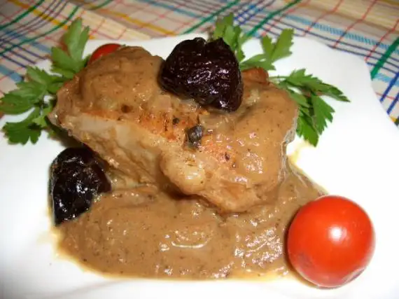 Мясо с кислосладкой подливой для CUCKOO 1054