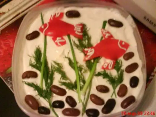 Салат «Морские камешки»