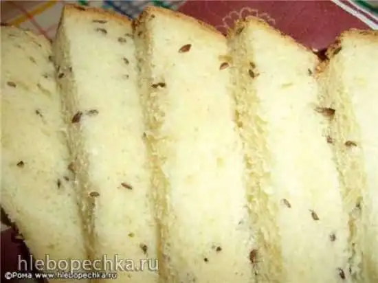 Хлеб пшеничный апельсиновый (духовка)