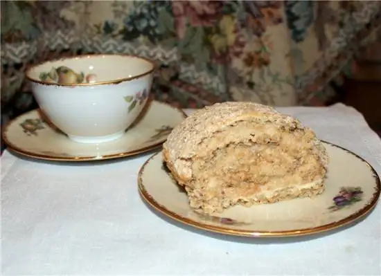 Маскарпоне Меренговый Рулет (Mascarpone Meringue Roulade)