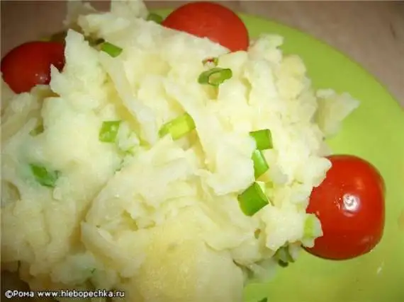 Пюре картофельное с капустой