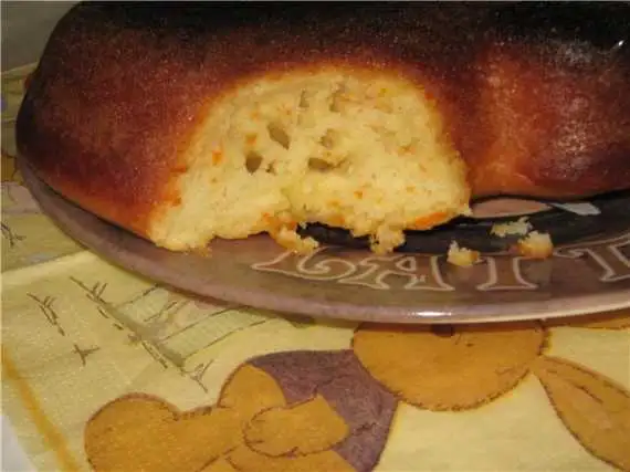 Кекс апельсиновый мокрый