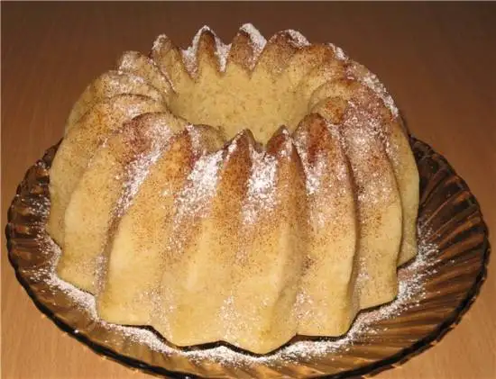 Кекс постный в СВЧ из ЦЗ муки