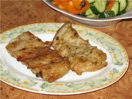 Рыбка, запеченная в аэрогриле