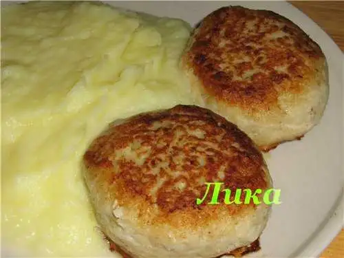 Рыбные котлеты из щуки