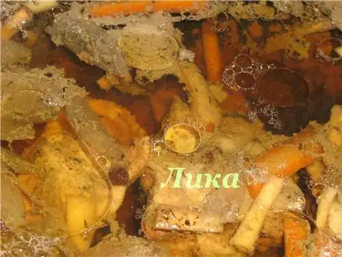 Бульон из говяжих ребрышек