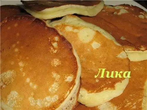 Оладьи банановые на кефире
