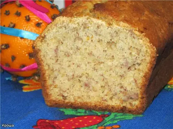 Кекс банановый