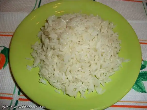 Рис рассыпчатый