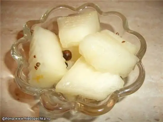 Дыня маринованная