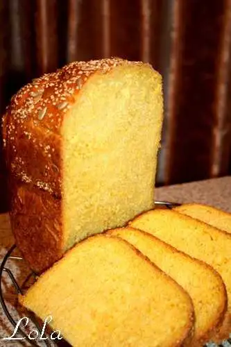 Морковный хлеб в хлебопечке