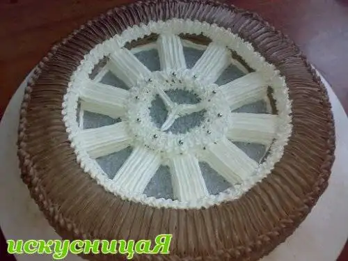 Торт «Колесо» Мастер-класс