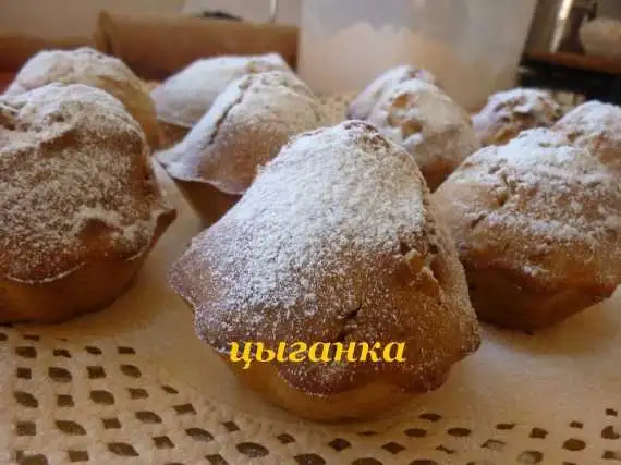 Кексы диетические с кокосовыми цукатами