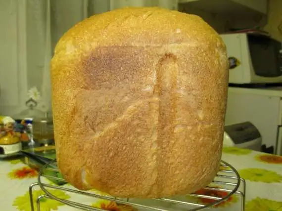 Хлеб молочный в хлебопечке