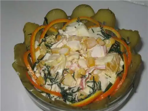 Салат  Крабовый 