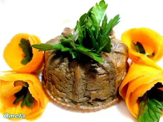 Суфле из куриной печени