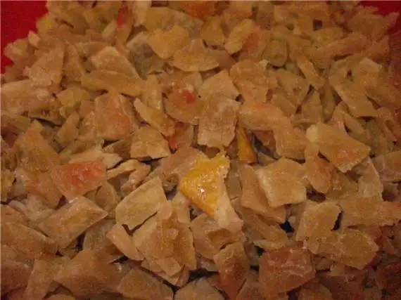 Цукаты из арбузных корок