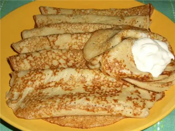 Блины овсяные на сыворотке