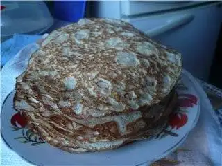 Блины кружевные