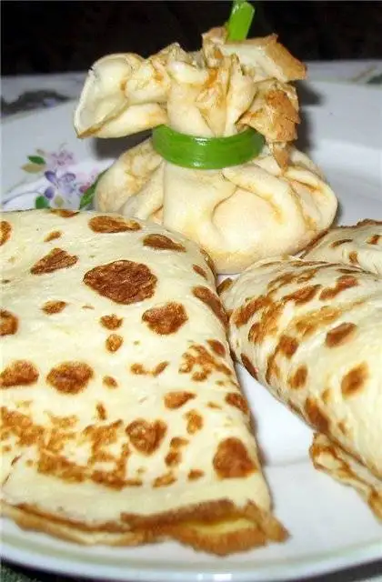 Блины на кислом молоке