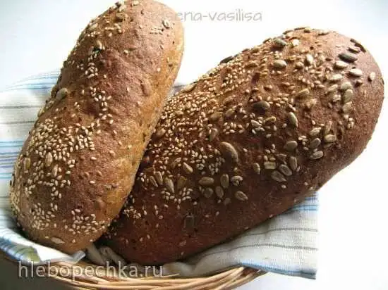 Хлеб мультизлаковый на ржаной закваске