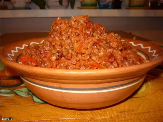 Гречка с овощами «Красная горка»