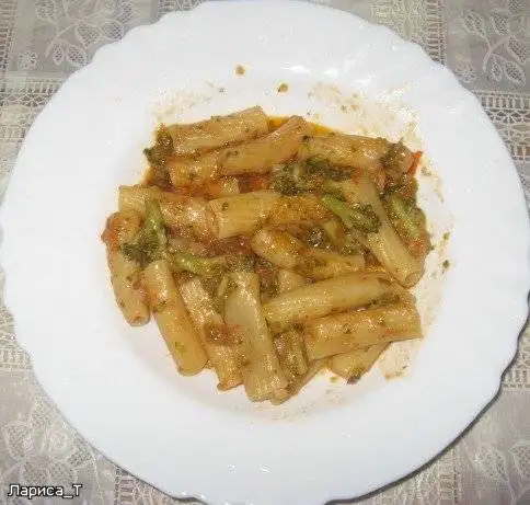 Макароны с брокколи