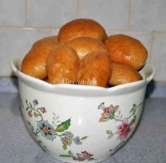Пирожки с капустой цельнозерновые