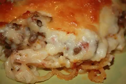 Лазанья, или запеканка из макарон