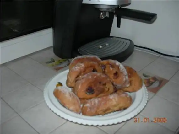 Яблочные сконы с густым джемом без сахара