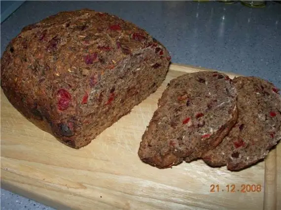 Коврижка чайная цельнозерновая бездрожжевая
