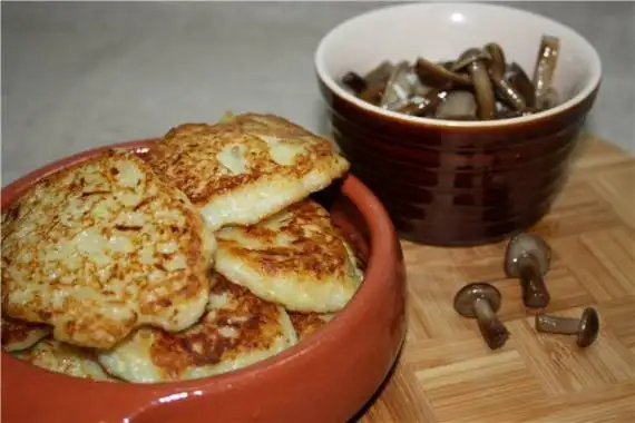 Деруны картофельно-кабачковые