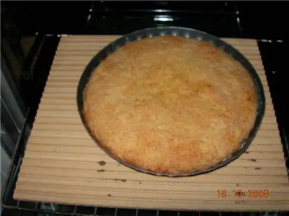 Сухой яблочный пирог цельнозерновой, закрытый