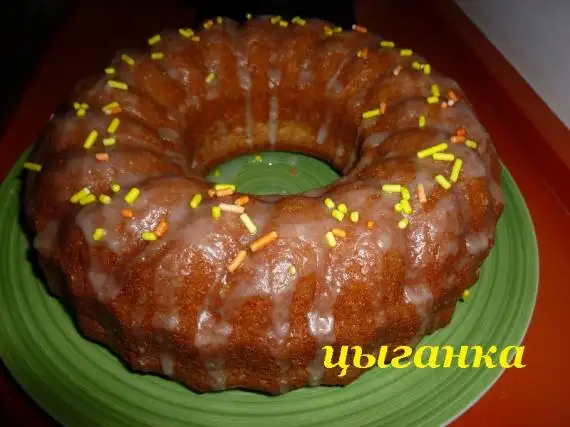 Кекс лимонный, почти японский