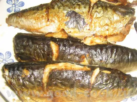 Скумбрия, запеченая в аэрогриле
