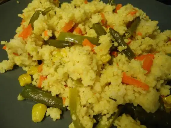 Кус-кус с овощами