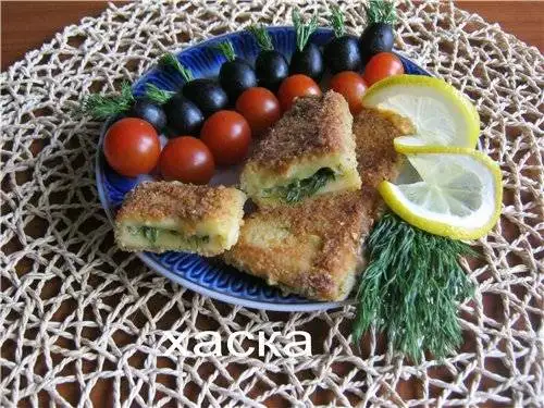 Сырные зразы