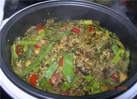 Плов вегетарианский с квиноа