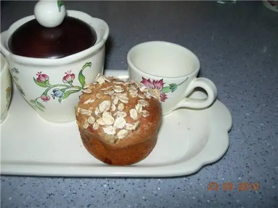 Кексы творожные диетические