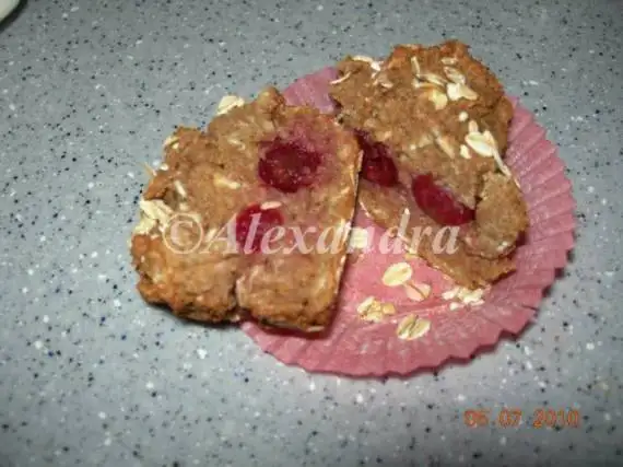 Маффины с вишнями