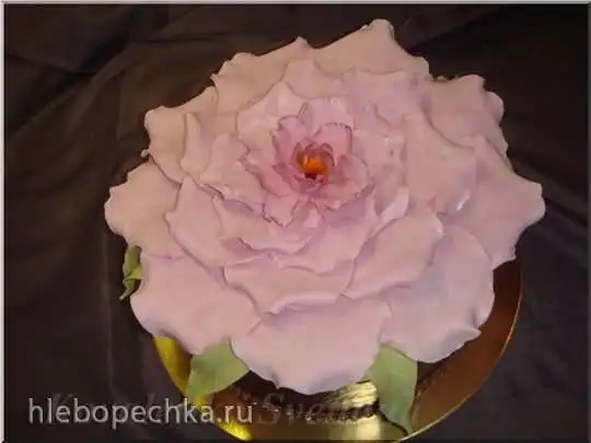 Торт «Роза» (мастер-класс)