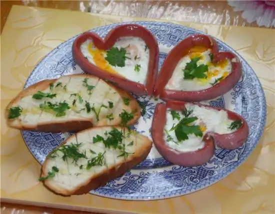 Романтическая яичница