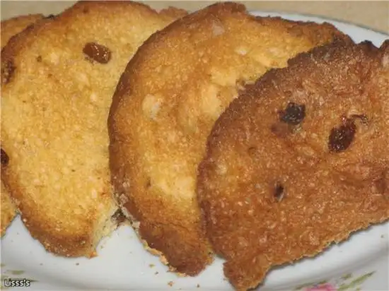 Сухарики сдобные из пасочек/куличей