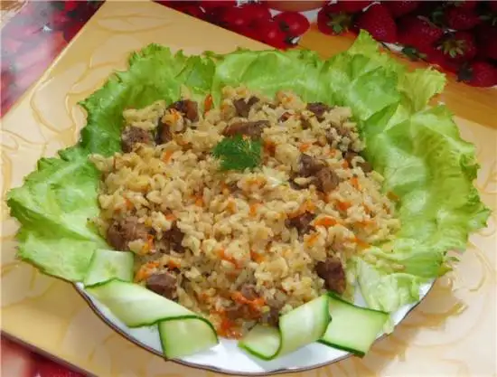 Плов из баранины