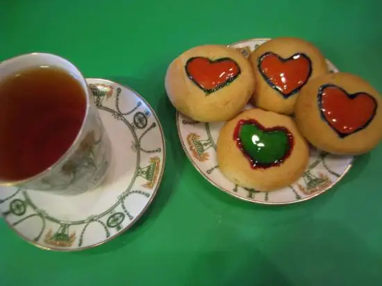 Печенье с мармеладом