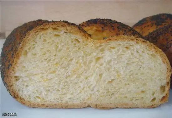 Плетенка на сливочном масле с сыром