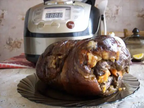 Свиная рулька (мультиварка Perfezza)