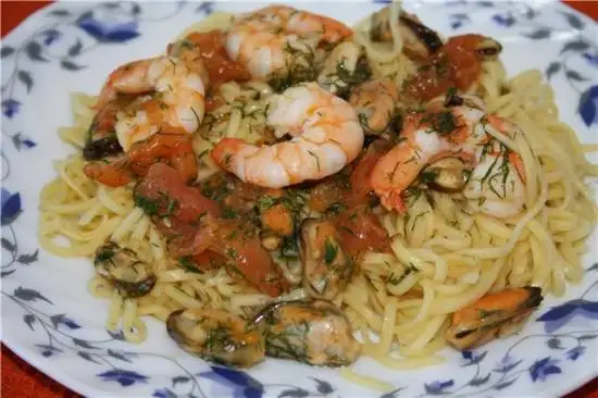 Соус из морепродуктов