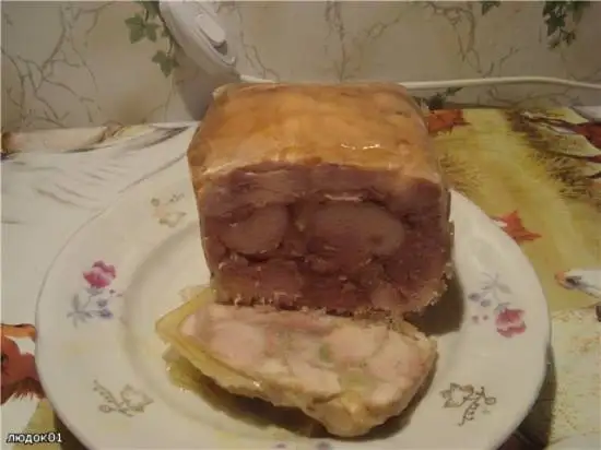 Ветчина из курицы